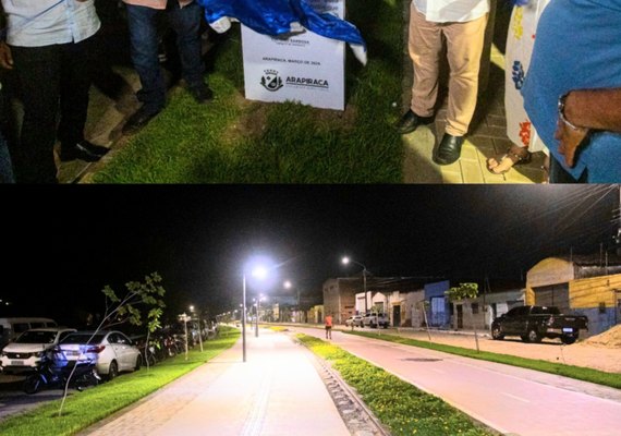Referência em mobilidade urbana, Arapiraca recebe o 4° trecho da Ciclovia do Trabalhador