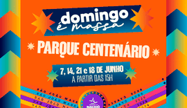 Domingo é Massa entra no clima junino com forró e teatro de bonecos no Parque Centenário