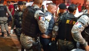 Comerciante é assassinado e policiais são presos após troca de tiros