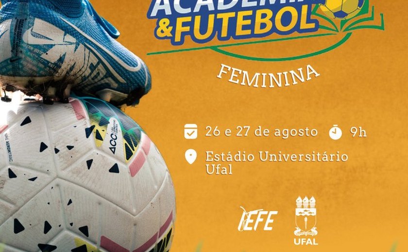 Projeto Academia e Futebol realiza seletiva para meninas a partir de 12 anos