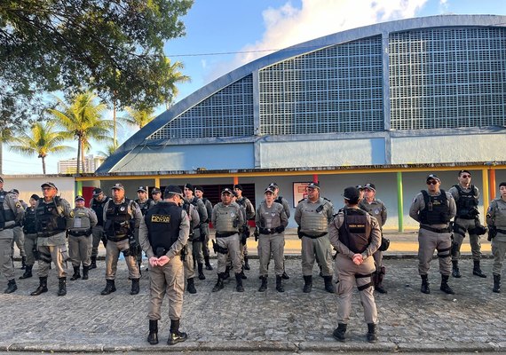 PM/AL mobiliza mais de 500 policiais para garantir a segurança durante as provas do Enem 2024