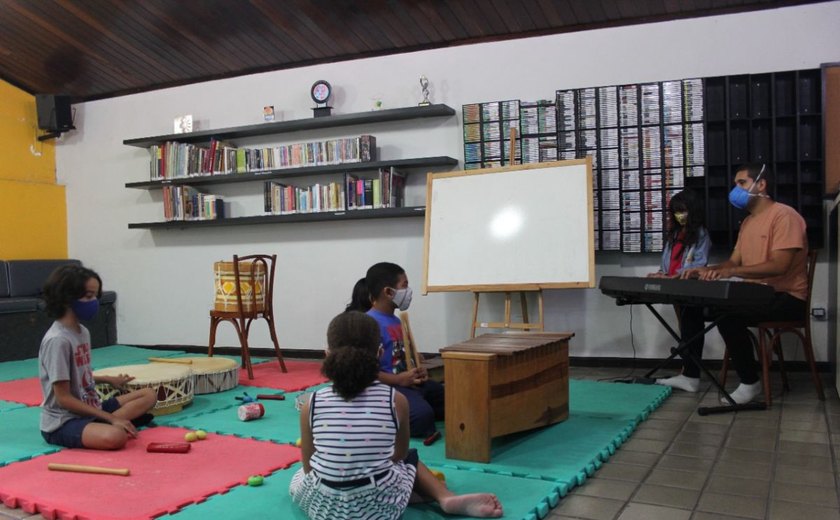 Sesc Alagoas abre inscrições para novas turmas do curso de musicalização infantil