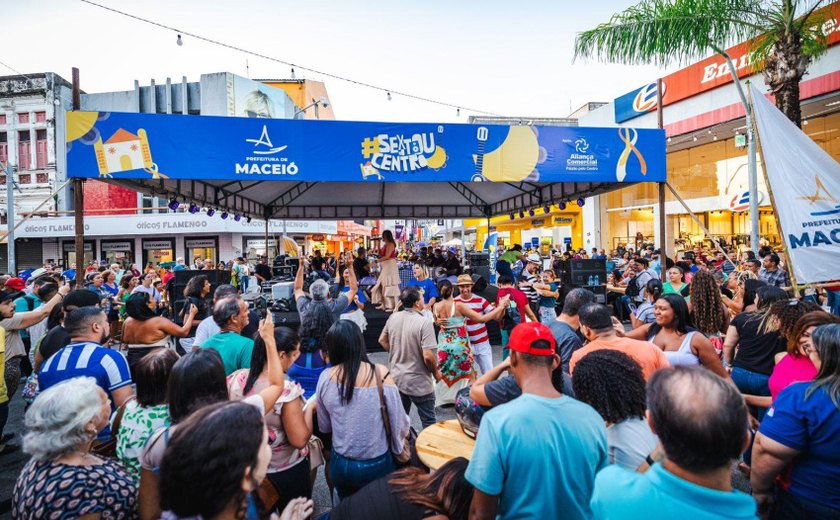 Segunda edição do Sextou no Centro leva diversão para fim do expediente semanal