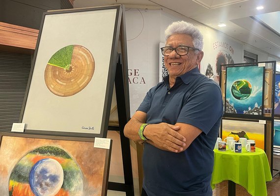 Último Suspiro: artista plástico Cícero Brito inaugura nova expo em shopping