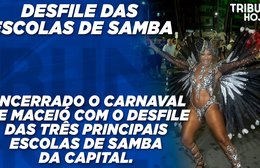 Desfile das escolas de samba de Maceió