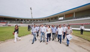 Obras de adaptação do Estádio Rei Pelé para jogos da Série A entram na reta final