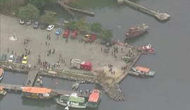 Buscas por desaparecidos no naufrágio em Itaguaí são retomadas neste sábado