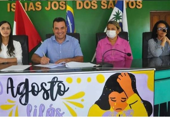 Porto de Pedras adere à política 'Alagoas Lilás' e reforça combate à violência contra a mulher