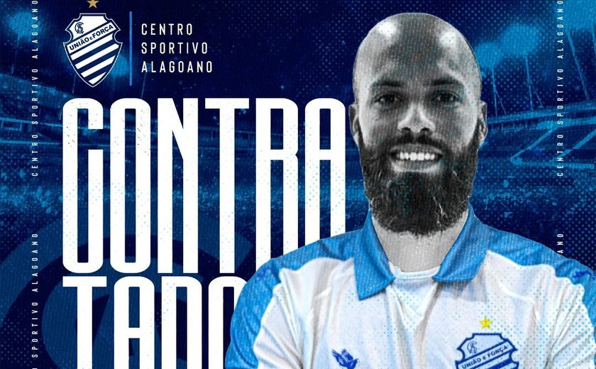 CSA anuncia contratação do meio-campista Álvaro, de 31 anos