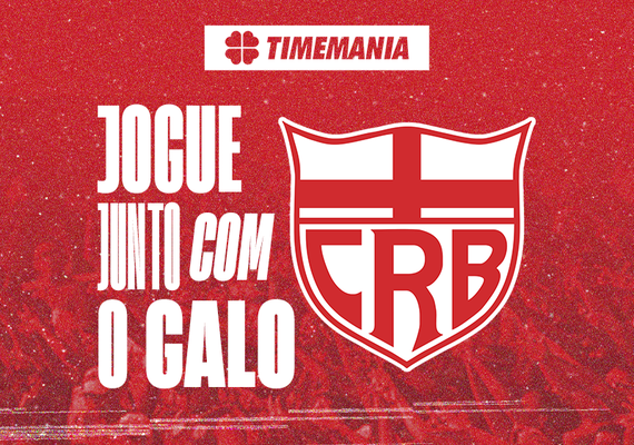 CRB destaca a Timemania na camisa para duelo contra o Atlético-GO