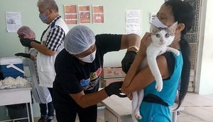 Segunda etapa de vacinação contra raiva acontece neste sábado (31)