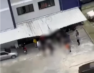 Estudante é socorrida após cair de prédio de faculdade em Maceió