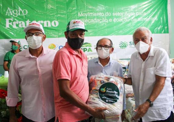 Agro Fraterno encerra o ano com mais de nove toneladas de alimentos arrecadados