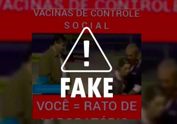 Desmaios mostrados em vídeo não foram provocados por vacina