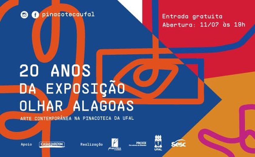 Pinacoteca celebra 20 anos da mostra ‘Olhar Alagoas’ com exposição em Arapiraca