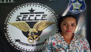 Mulher suspeita de furtos em Maceió é detida pela Deic