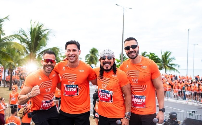 Prefeito Rodrigo Cunha participa da Corrida 100% Você e destaca vocação de Maceió para grandes eventos