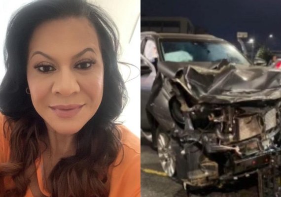 Mãe de Marília Mendonça sofre acidente de carro em São Paulo