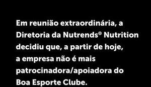 Após contratação do goleiro Bruno, Boa Esporte perde patrocinador