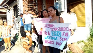 Moradores de Guaxuma vão acionar o MP/AL contra a BRK