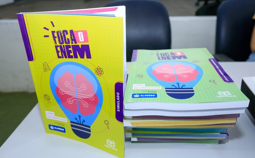 Educação intensifica preparação do Enem com distribuição de kits e nova plataforma de estudos