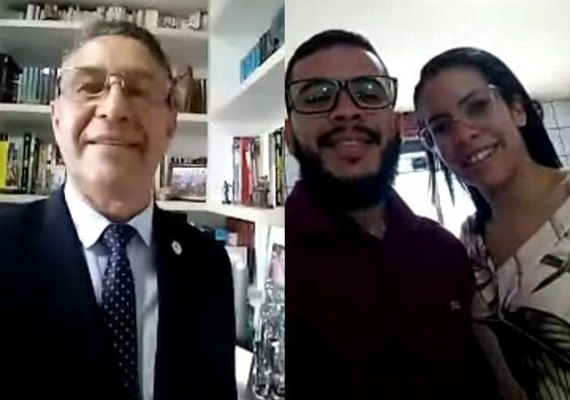 Juiz comemora sucesso de casamentos feitos on-line pela primeira vez no interior de AL