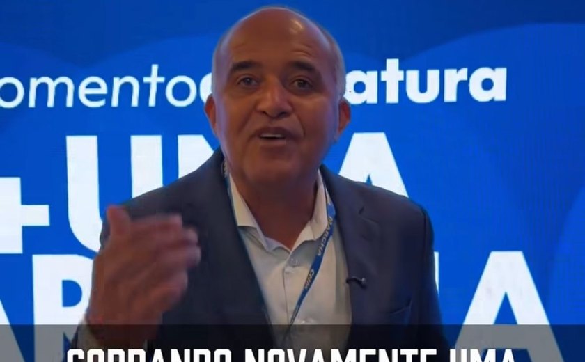 Em Brasília, prefeito de Tapera além de participar da Marcha Municipal, cobra mais uma vez uma agência da Caixa