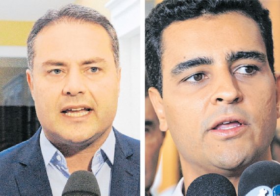 Renan Filho e JHC vão medir forças pelo Governo de Alagoas