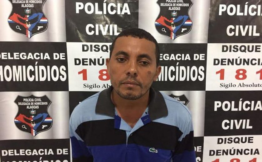 Polícia de Alagoas detém suspeito de matar a ex-mulher