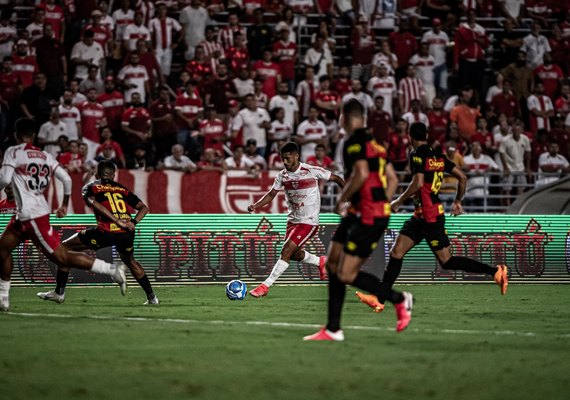 CRB vence o Sport por 2 a 0 no Rei Pelé e sobe na tabela do campeonato