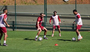 CRB encerra preparação para duelo contra o Athletic pela Série B