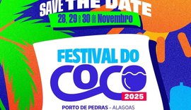 Porto de Pedras anuncia Festival do Coco 2025, garantindo que será o maior evento do ano no Norte de AL