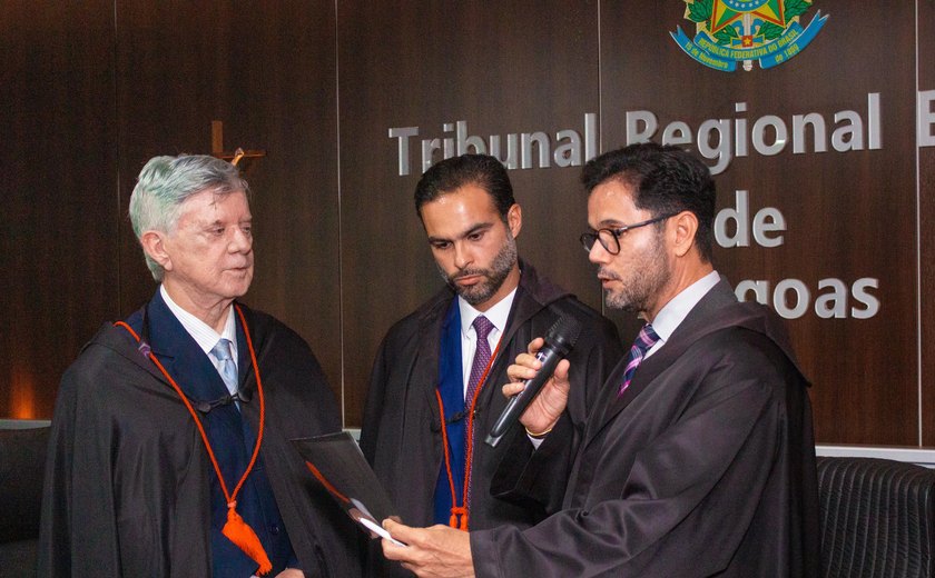 Jurista Rodrigo Sarmento é empossado desembargador eleitoral substituto no TRE/AL
