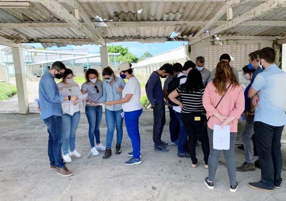 Sedet e IMA vistoriam área de fechamento de minas da Braskem em Bebedouro