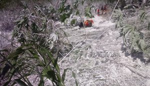 Condutor morre em tombamento de caminhão em trecho da BR-104 em São José da Laje