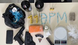 Operação apreende drogas e simulacro em Igreja Nova