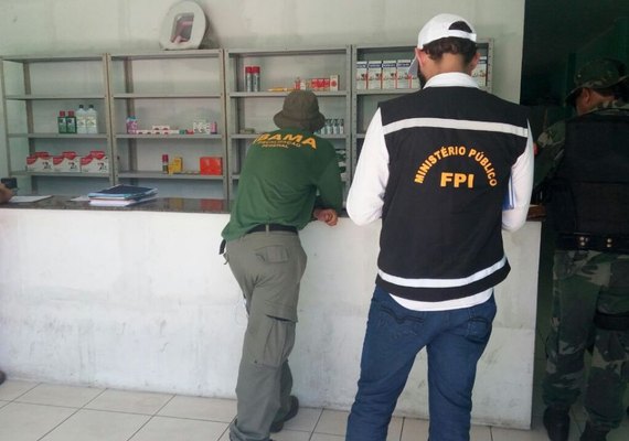 FPI fiscaliza comercialização de agrotóxicos e medicamentos veterinários