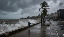 Alagoas tem alerta para ventos de até 60 km/h