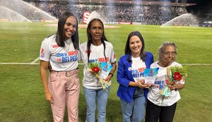 'Lugar de Mulher é no Rei Pelé' celebra pioneiras do futebol alagoano