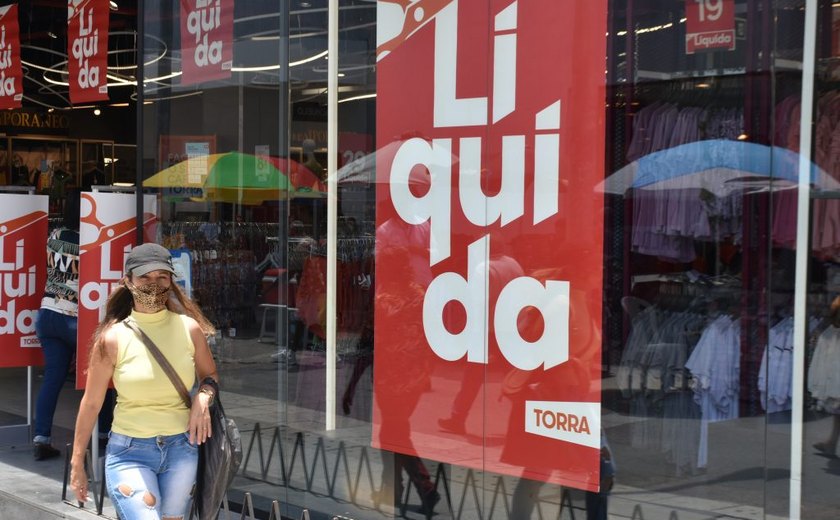 Lojas do Centro e shoppings de Maceió abrem em horário normal no Dia de Tiradentes