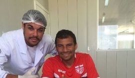 Manhã de segunda-feira é de exames para os jogadores do CRB