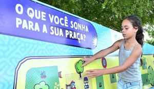 Prefeitura de Arapiraca leva crianças para pensar projetos de revitalização das praças