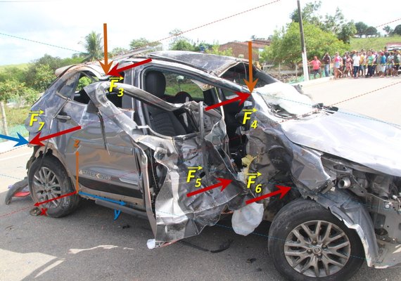 Motorista estava a mais de 100 km/h em acidente de Feira Grande, aponta perícia