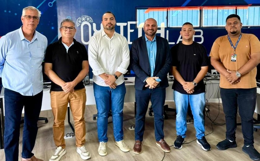 Secom e Prefeitura de Murici avançam na implantação do Projeto Plural durante visita técnica ao OxeTech
