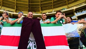 Torcida do Palmeiras se irrita e vaia após empate contra Atlético-MG