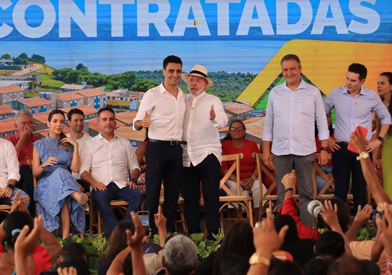 TV Tribuna acompanha cerimônia de entrega de unidades habitacionais pelo presidente Lula em Maceió