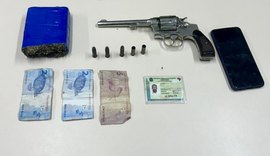PM apreende armas de fogo e drogas em ações nas regiões Sul e Sertão