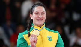 Mayra Aguiar desbanca cubana e conquista o 55º ouro do Brasil