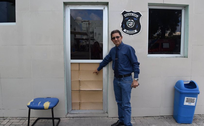 Posto da Polícia Civil do HGE funciona em ambiente insalubre