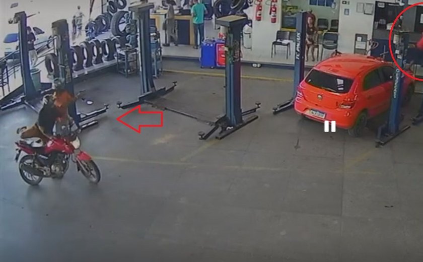 Polícia identifica proprietário e locatário de motocicleta usada em assassinato dentro de oficina